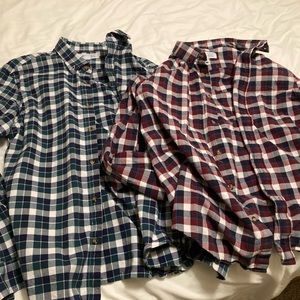 Pair Old Navy Flannels